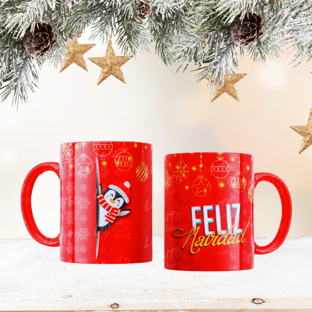 Tazas Navideñas Mayoreo
