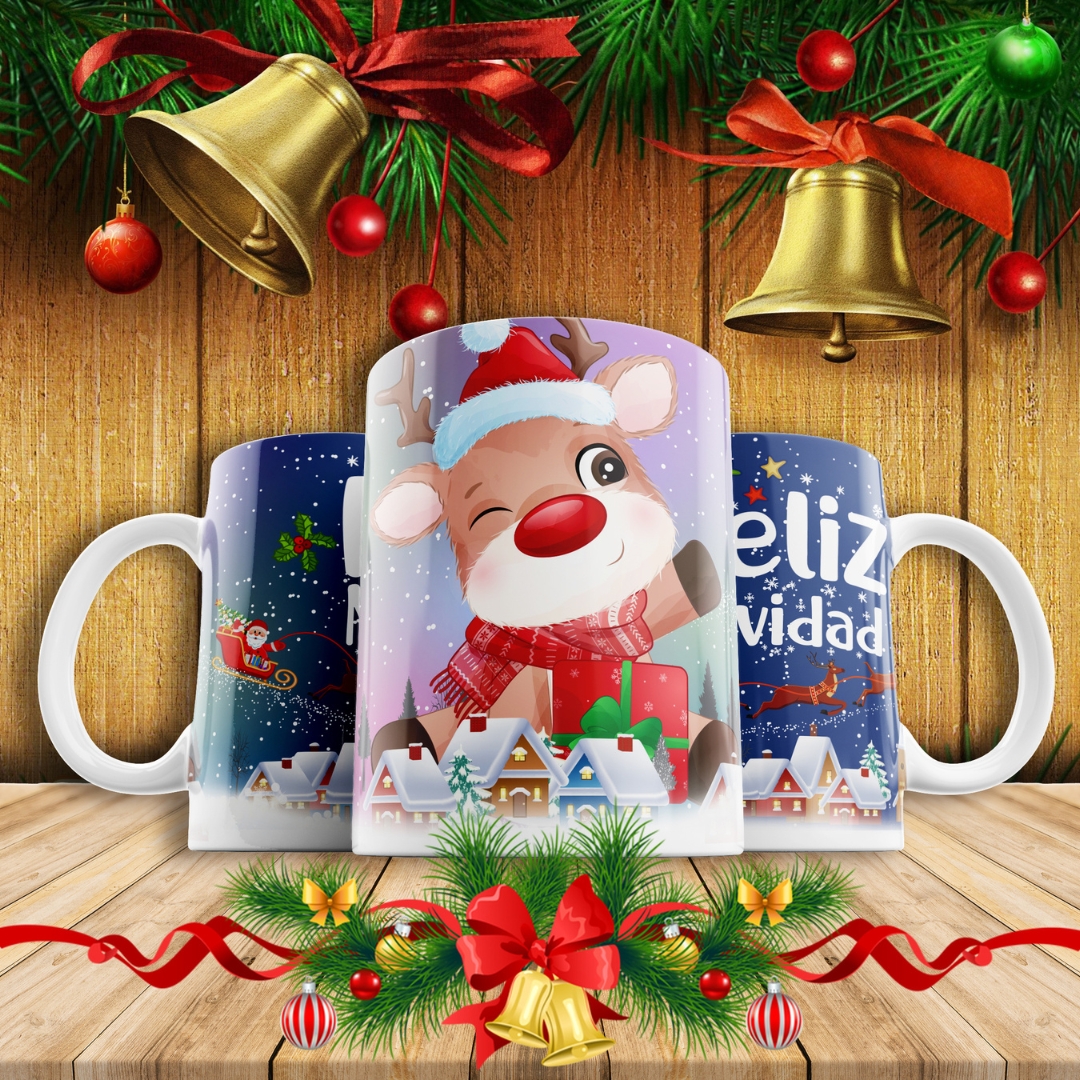 Tazas Navideñas Mayoreo - Image 4