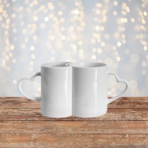 Taza mango corazón Set de 2 pzas 11oz