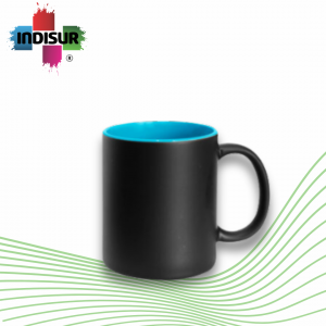 Taza Magica Mate Negra Interior de Color