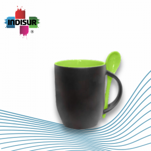 Taza Magica Mate con Cuchara