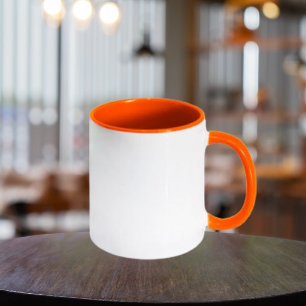 Taza Interior y asa de color 11oz - Image 7