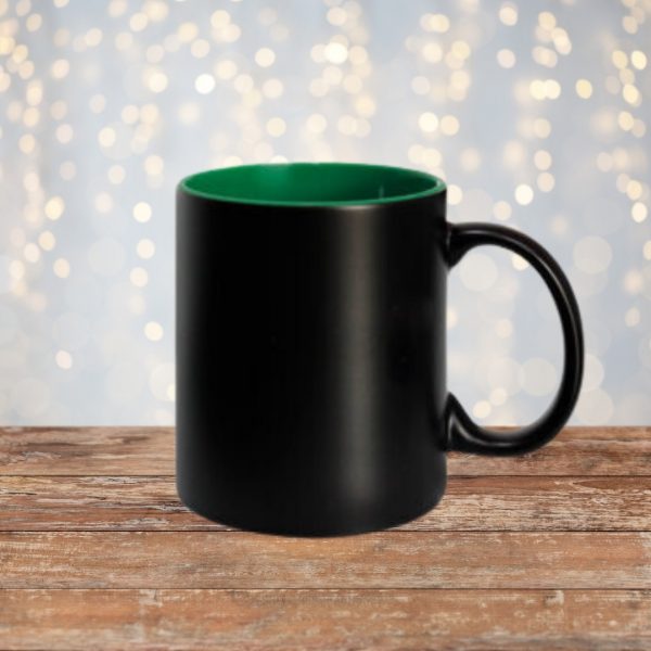 Taza Magica Mate Negra Interior de Color - Image 6